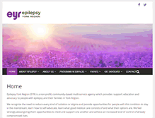 Tablet Screenshot of epilepsyyork.org